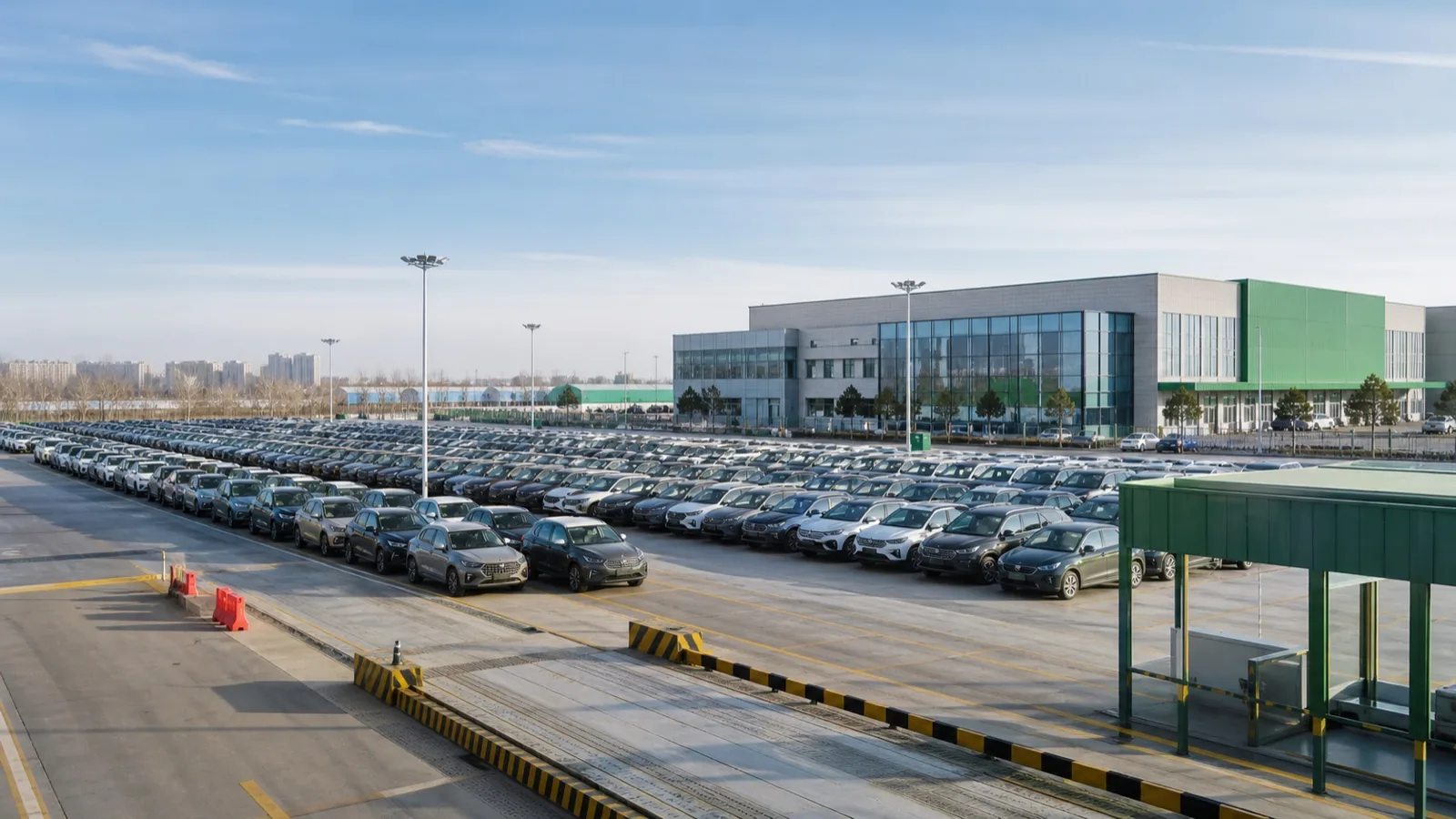 Главная база Shinezo Auto в Харбине