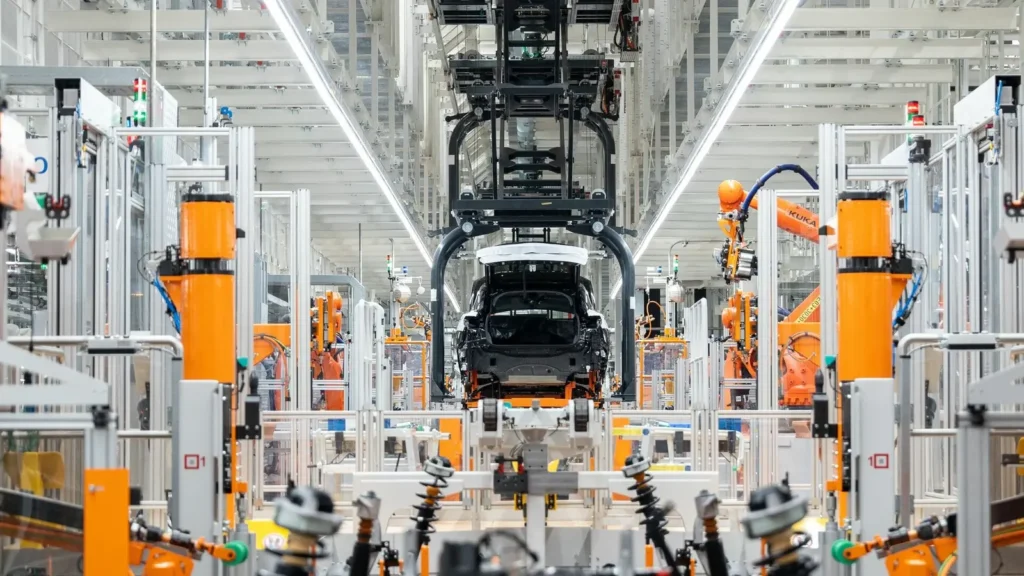 Производство Audi FAW NEV Company в Чанчуне
