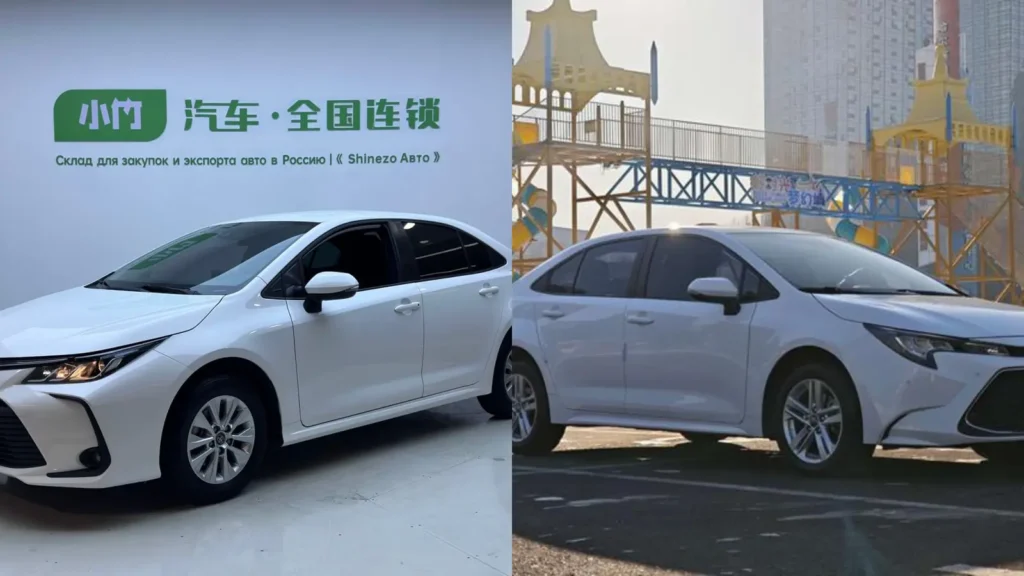 Сравнение FAW Toyota Corolla и GAC Toyota Levin
